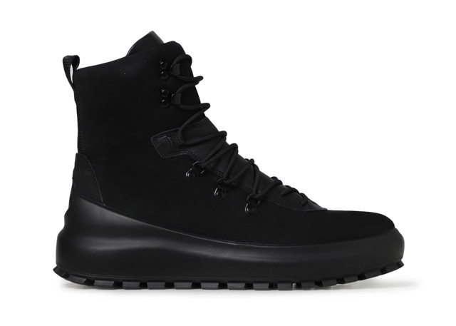 Sneakerek és cipők Stone Island Lace-Up Ankle Boots Black Fekete | 77FWS0404V0029