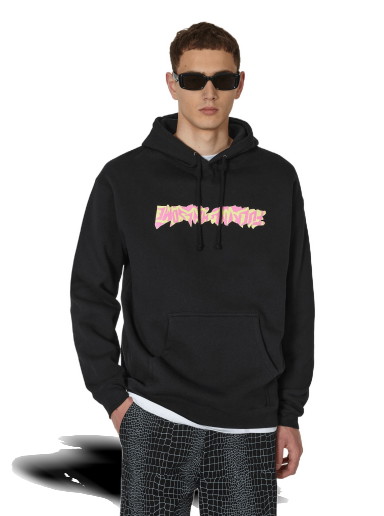 Sweatshirt Fucking Awesome Cut Out Logo Hoodie Fekete | PN5457 001