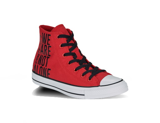 Sneakerek és cipők Converse CHUCK TAYLOR ALL STAR WE ARE NOT ALONE  HI W 
Piros | 165467C