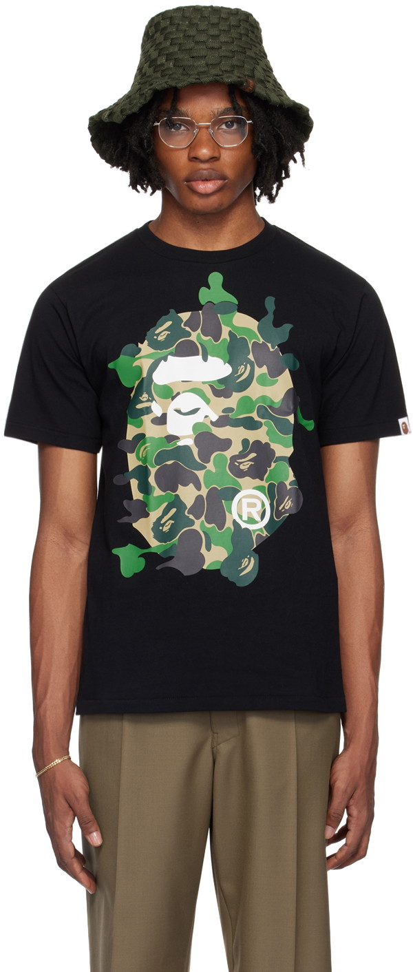 BAPE Black ABC Camo T-Shirt