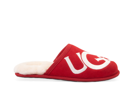 Sneakerek és cipők UGG Scuff Logo Slipper "Samba Red Cream" W 
Piros | 1101324-SRCR