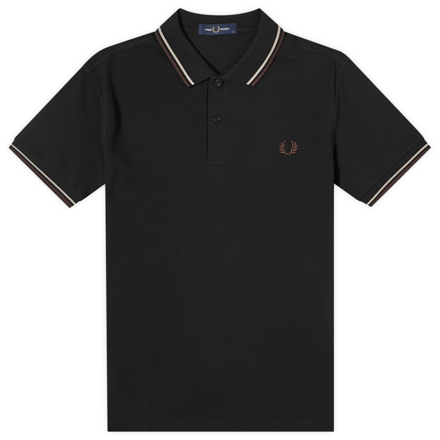 Pólóingek Fred Perry Twin Tipped Fekete | M3600-V34