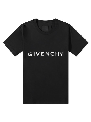 Póló Givenchy Logo Tee Fekete | BM716G3YAC-001