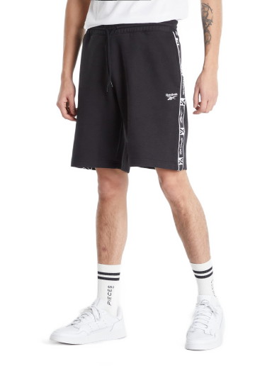 Rövidnadrág Reebok Identity Tape Shorts Fekete | HB5979