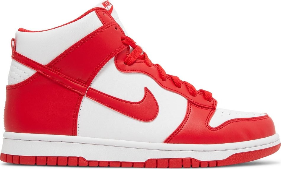 Sneakerek és cipők Nike Dunk High "University Red" GS 
Piros | DB2179-106, 0