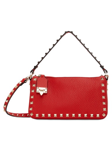 Válltáskák Valentino Garavani Small Rockstud Bag 
Piros | 4W2B0J47VSF