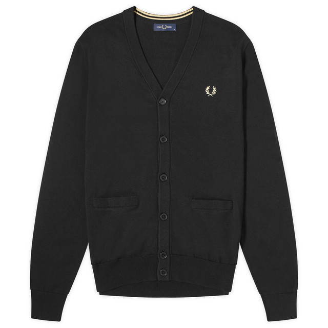 Pulóver Fred Perry Merino Fekete | K9551-198