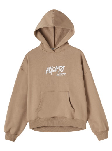 Sweatshirt AXEL ARIGATO Arigato Tag Hoodie Bézs | A0833002