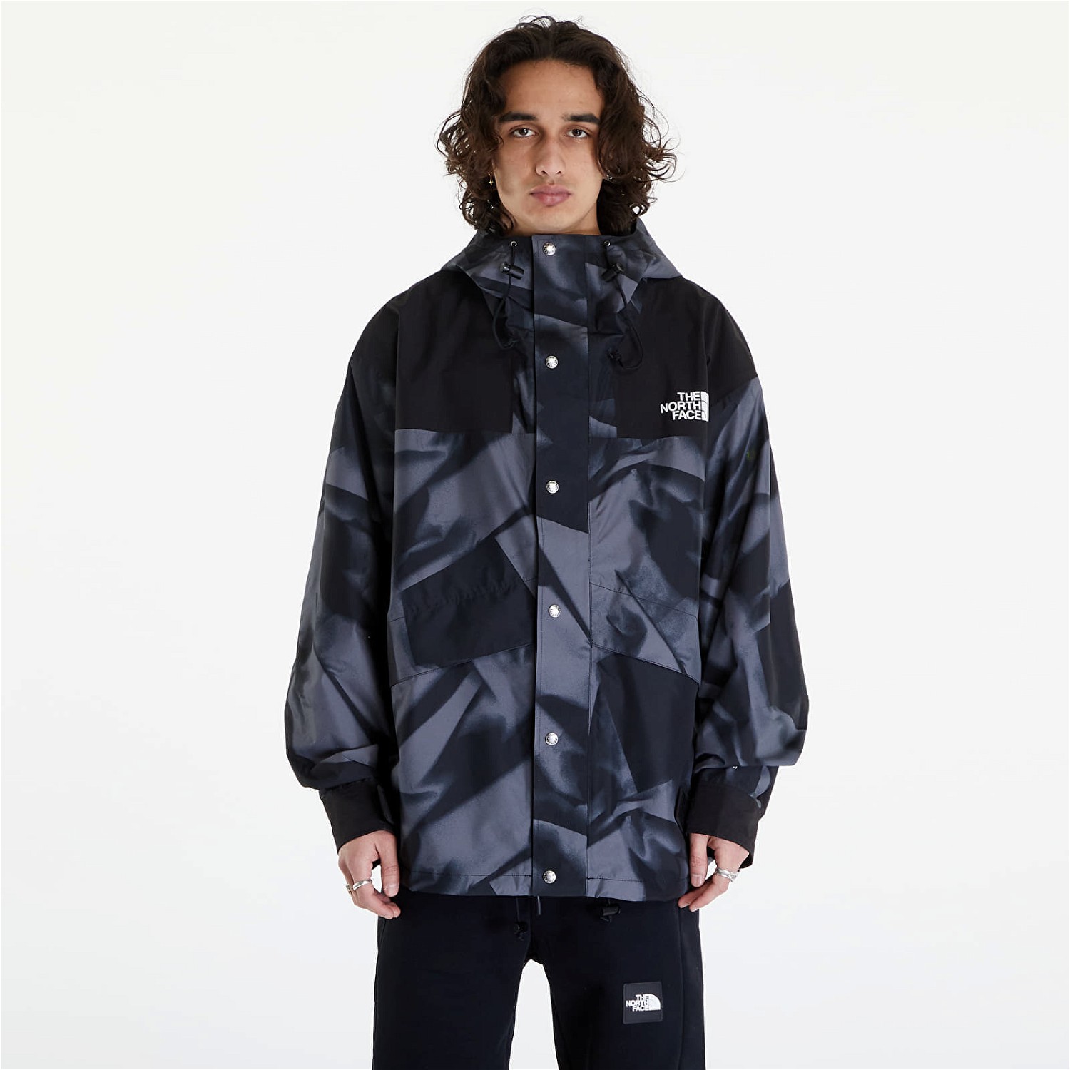 Dzsekik The North Face 86 Retro Mountain Jacket Smoked Smoked Pearl Fekete | NF0A7UR9SIF1, 0