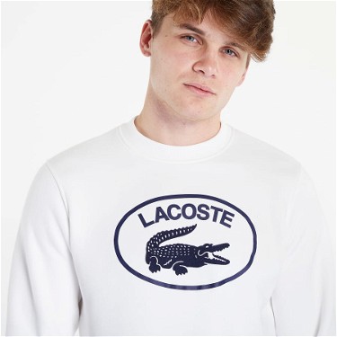 Sweatshirt Lacoste Sweatshirts Fehér | SF0342 70V, 2