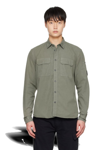 Ing C.P. Company Long Sleeve Shirt Zöld | 13CMSH157A-002824G