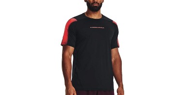 Póló Under Armour HG Armour Nov Fitted Tee Fekete | 1377160-003, 1
