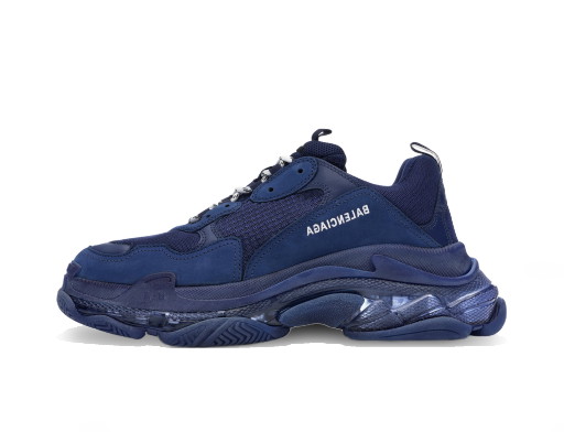 Sneakerek és cipők Balenciaga Triple S Clear Sole Navy Sötétkék | 541624W09O14107