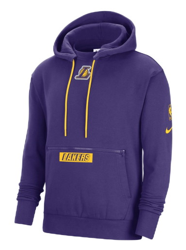 Sweatshirt Nike NBA Los Angeles Lakers Courtside Fleece Hoodie Orgona | DN4706-504