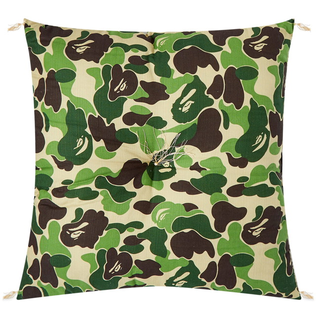 A Bathing Ape ABC Camo Japanese Cushion