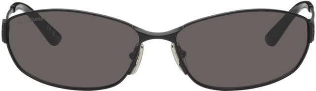 Napszemüveg Balenciaga Mercury Oval Sunglasses Szürke | BB0336S-001