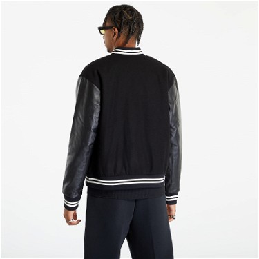 Dzsekik Nike Authentics Varsity Jacket Fekete | FD7845-010, 3