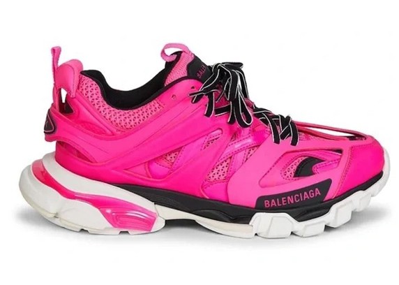 Sneakerek és cipők Balenciaga Track Pink White (Women's) Rózsaszín | 542436-W3AD7-5519