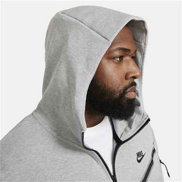 Sweatshirt Nike Tech Fleece Full-Zip Hoodie Szürke | CU4489-063, 5
