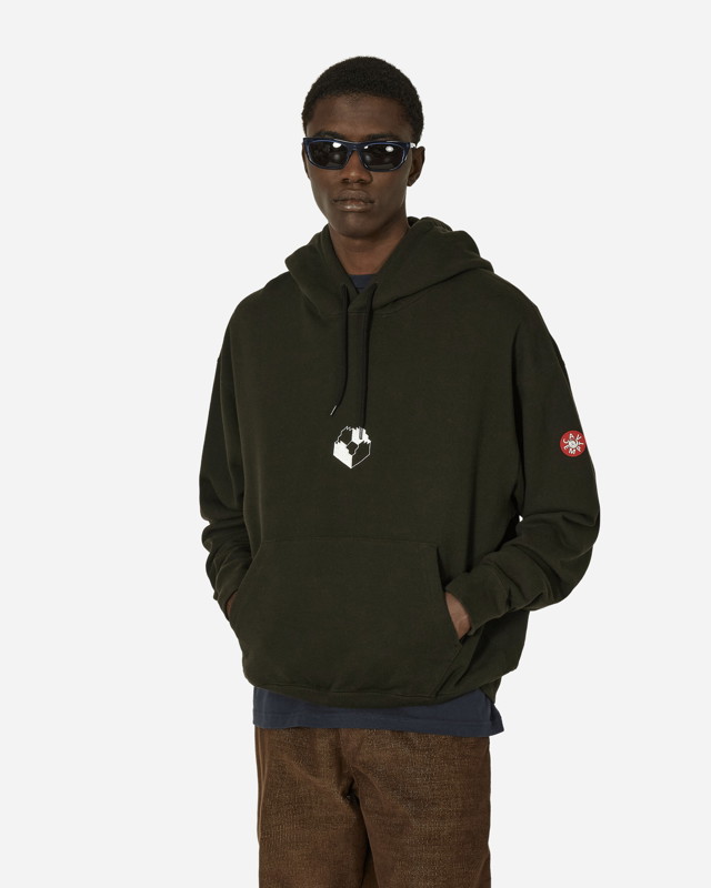 Sweatshirt Cav Empt Zig Model Hooded Sweatshirt Black Fekete | CES25CS12 BLK