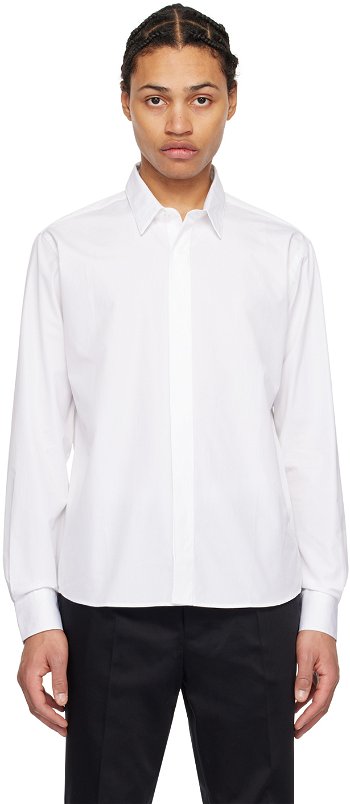 AMI Paris Spread Collar Shirt USH150.CO0063