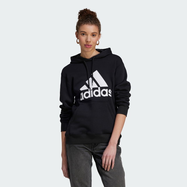 Sweatshirt adidas Originals Essentials Big Logo Regular Fleece Fekete | HZ2984