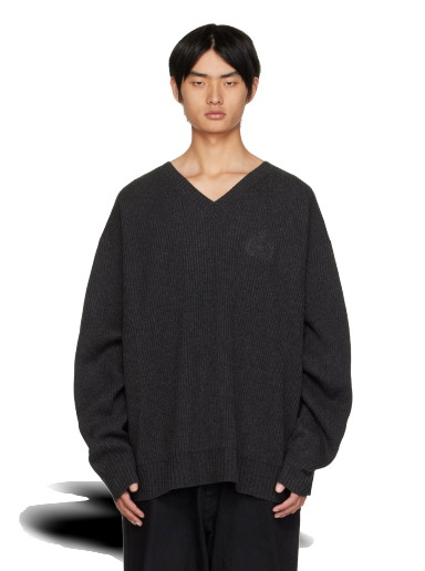 Pulóver Balenciaga Hybrid Sweater Fekete | 704271-T4130-1163
