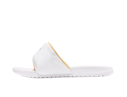 Sneakerek és cipők Nike Benassi JDI Fanny Pack "White Topaz Gold" Fehér | CJ0604-100