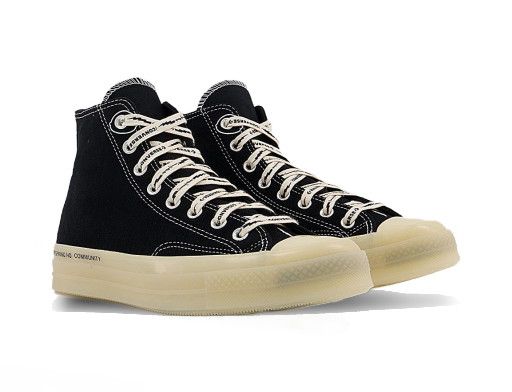 Sneakerek és cipők Converse Offspring Community x Chuck Taylor All-Star 70 Hi "Black" Fekete | 169904C