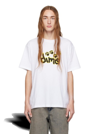 Póló Dime Pawz T-Shirt Fehér | DIME23D2F20WHT