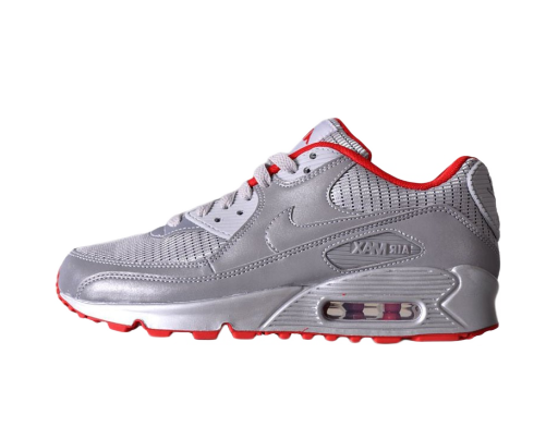 Sneakerek és cipők Nike Air Max 90 Air Attack Pack Metallic Silver Red Szürke | 325018-009