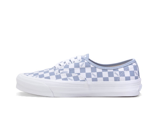 Sneakerek és cipők Vans Vault OG Authentic LX Checkerboard White Sky Blue Kék | VN0A5FBDSKY