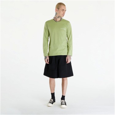 Póló Comme des Garçons SHIRT Long Sleeve Tee Knit Khaki Zöld | FM-T024 Khaki, 2