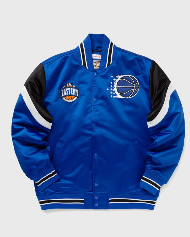 Bomber dzsekik Mitchell & Ness NBA HEAVYWEIGHT SATIN JACKET ORLANDO MAGIC Kék | OJBF5516-OMAYYPPPROYA