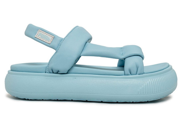 Sneakerek és cipők Puma Suede Mayu Summer Sandal Aquamarine (W) Kék | 383379-04