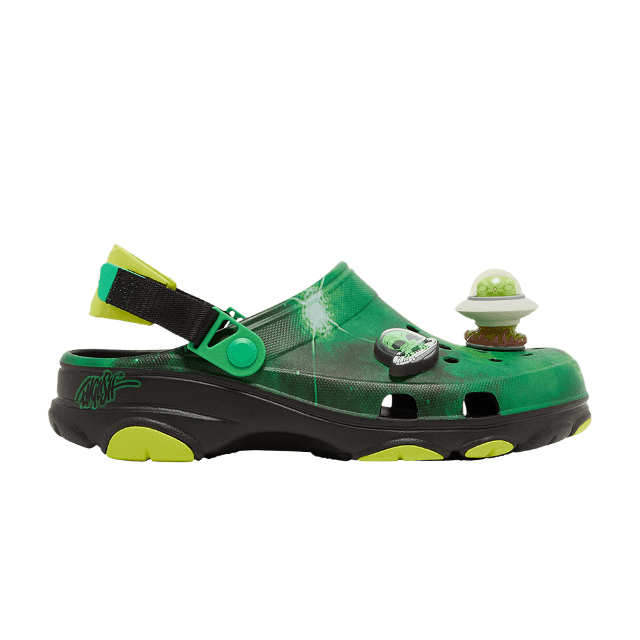Sneakerek és cipők Crocs All-Terrain Clog Ron English Area 54 Green Galaxy Zöld | 208137-0N4