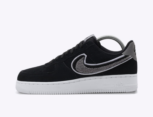 Sneakerek és cipők Nike Air Force 1 '07 LV8 ''Chenille Swoosh'' Fekete | 823511-014