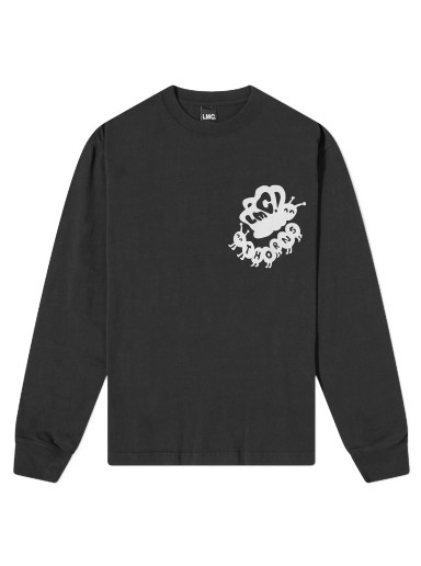 Póló LMC Long Sleeve Thorns Fantasy Tee Fekete | 0LM23SLS113-BLK