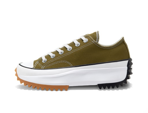 Sneakerek és cipők Converse Run Star Hike Ox Dark Moss White Gum Zöld | 168818C