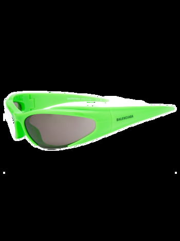 Balenciaga Eyewear BB0253S Sunglasses Green/Grey 30013966005