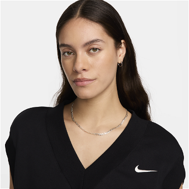Mellények Nike Sportswear Phoenix Fleece Fekete | DQ6759-010, 4