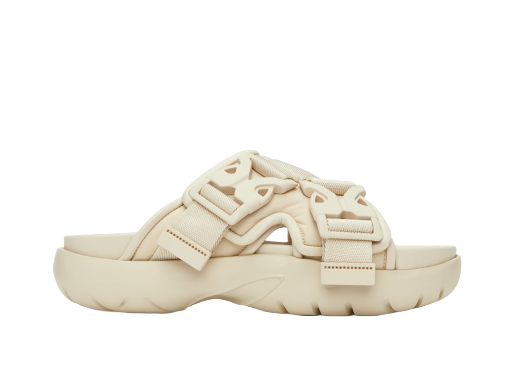 Sneakerek és cipők Bottega Veneta Snap Slide Sandals "Off White" Fehér | 754218 V3C41