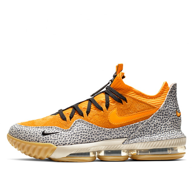 Kosárlabda Nike atmos x LeBron XVI Low AC Safari 
Narancssárga | CD9471-800