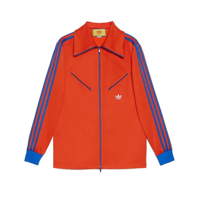 Sweatshirt Gucci adidas x Zip Sweatshirt Orange/Blue 
Piros | 724623 XJEGU 7476