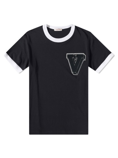 V Logo Ringer Tee