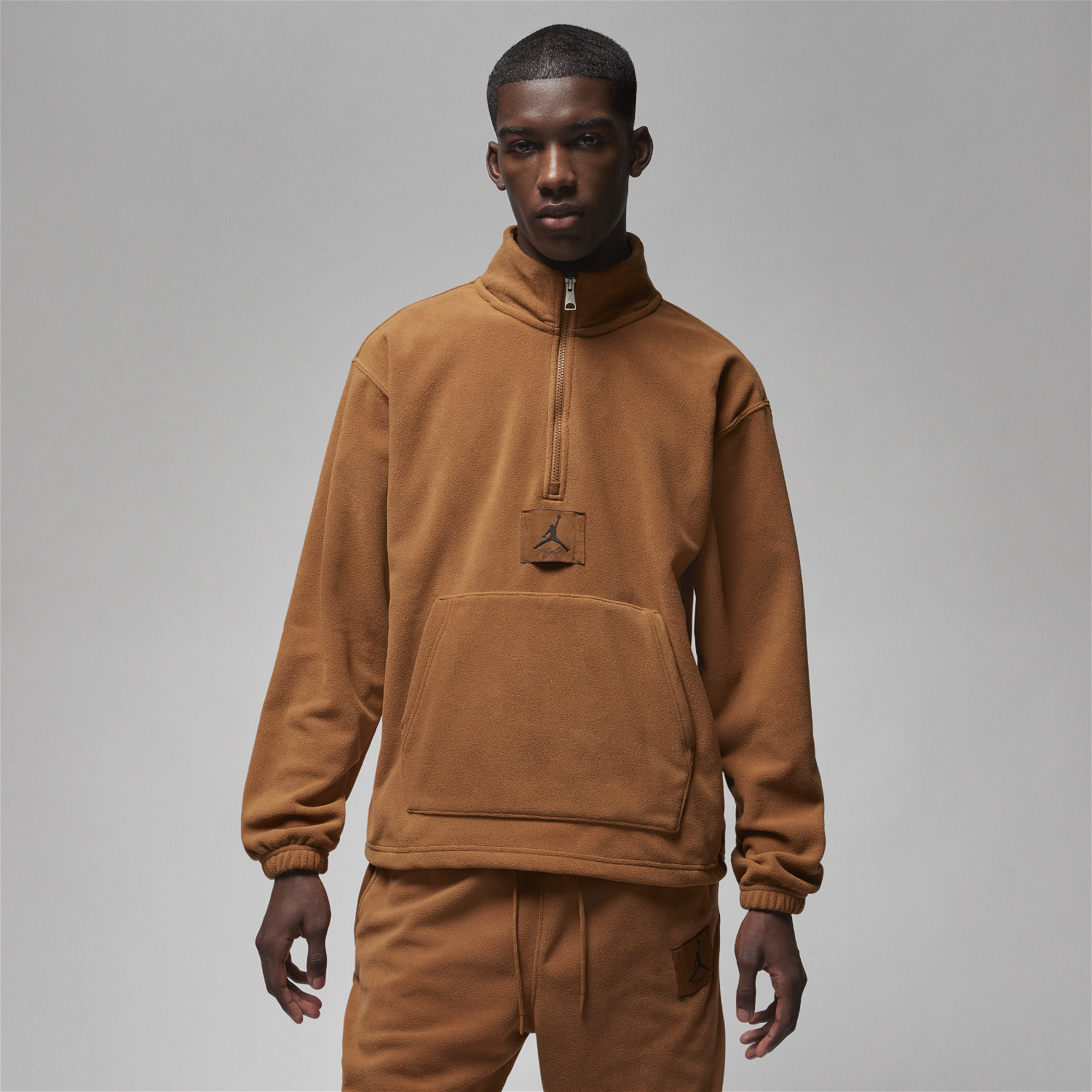 Sweatshirt Jordan Essentials Winterized Fleece Half-Zip 
Narancssárga | FD7863-281, 0