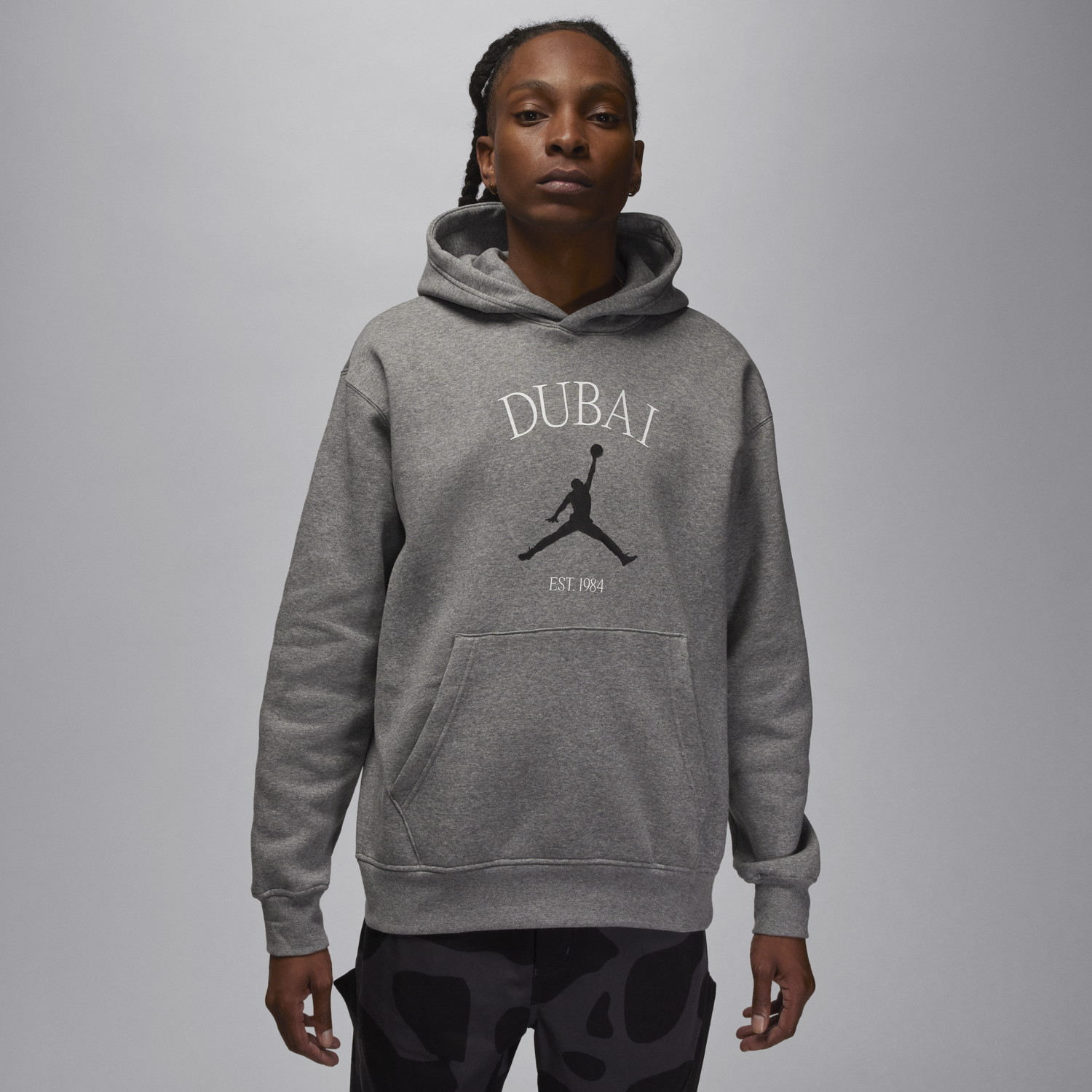Sweatshirt Nike Dubai Hoodie Szürke | HF1524-091, 0