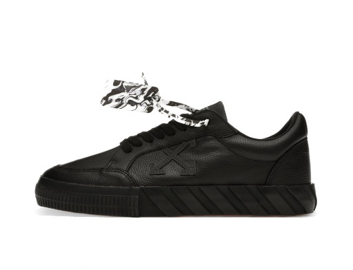 Sneakerek és cipők Off-White Low Vulc "Black Iridescent" Fekete | OMIA085E20LEA0011081