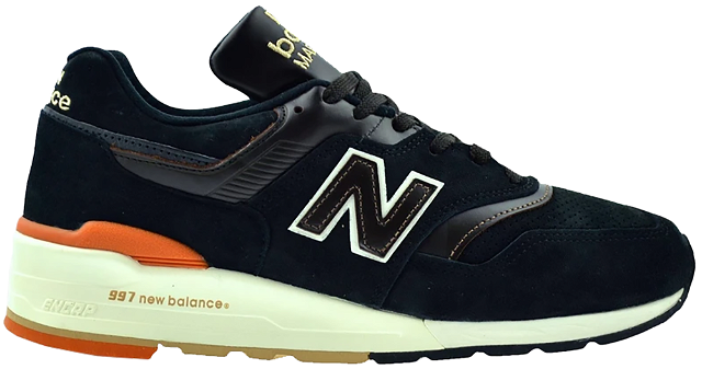 Sneakerek és cipők New Balance 997 Made in USA Authors "Black" Fekete | M997PR