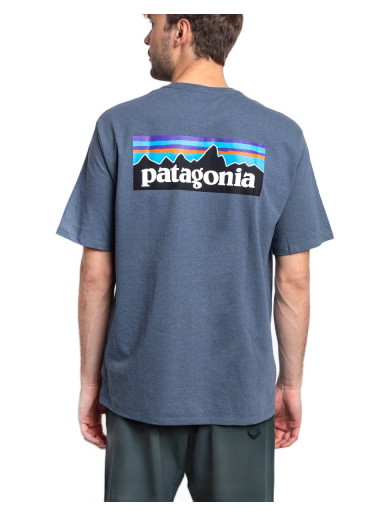 Póló Patagonia P-6 Logo Responsibili-Tee Szürke | 38504